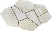 Opus White Marble Meshed Mounted Mosaic | Alita Tile