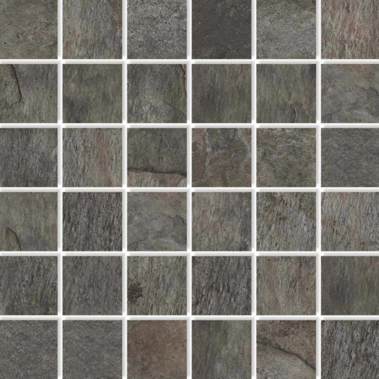 Pokhara Pizarra 2X2 Mosaic | Alita Tile