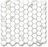 Polished 1" Adoration Hex Mosaic | Alita Tile
