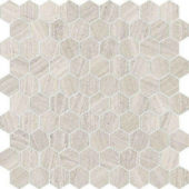 Polished 1" Passion Hex Mosaic | Alita Tile