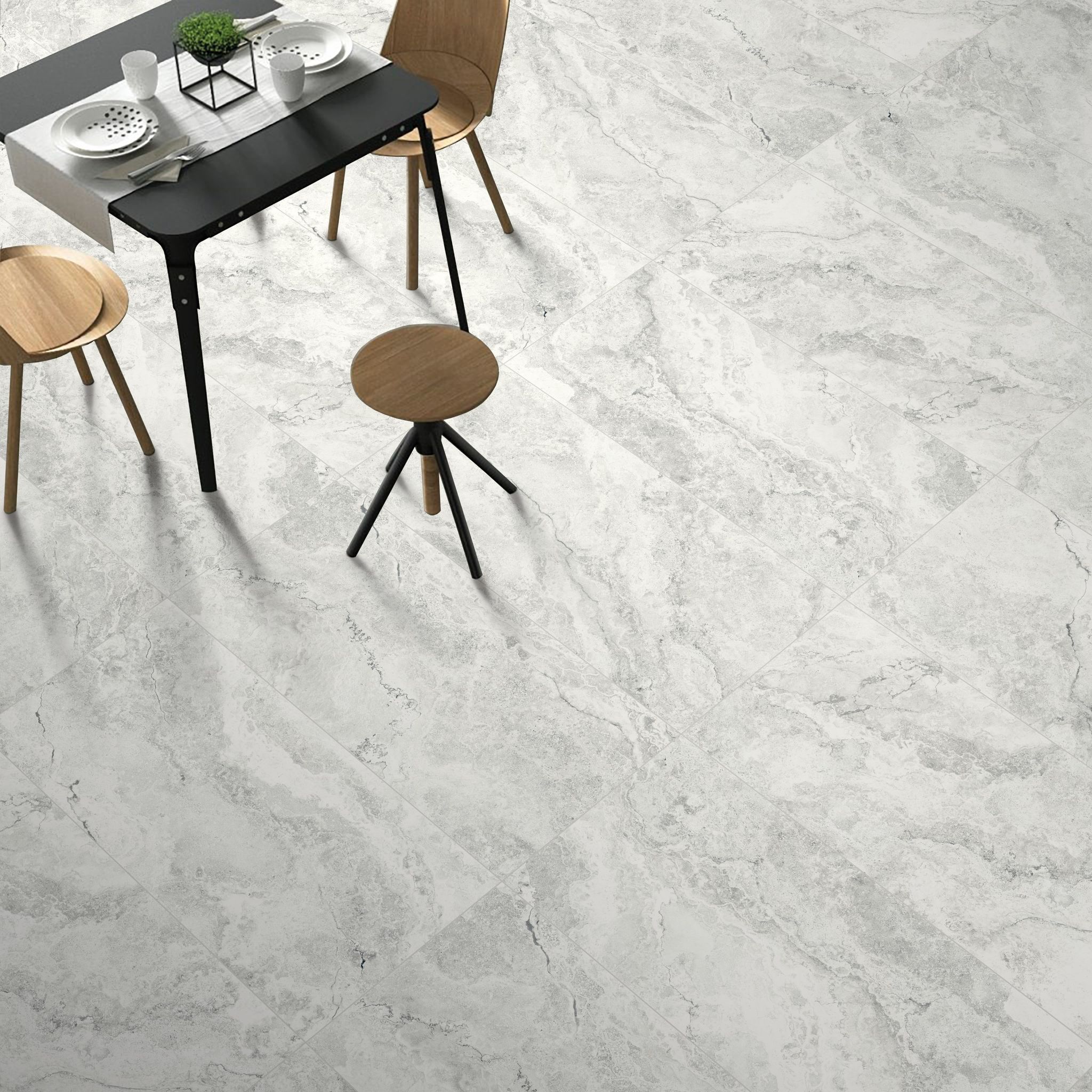 Portofino 24x48F Bianco | Alita Tile