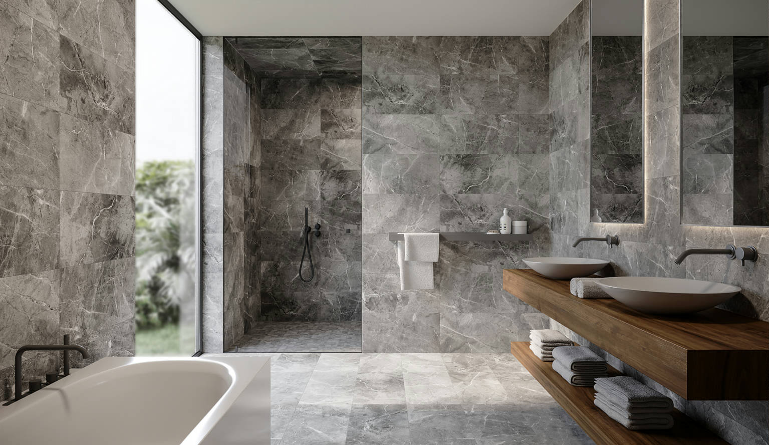 Regency Carbon Matte 12x24 | Alita Tile