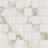 Rendezvous White Matte 2x2 Mosaic | Alita Tile