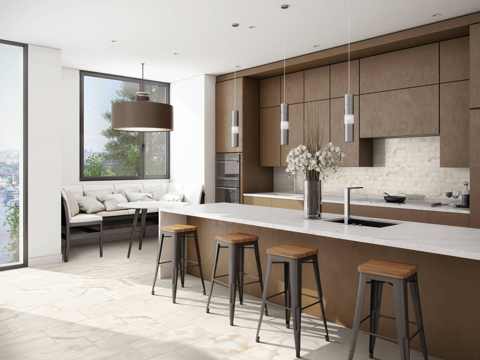 Romance  Intrigue Ivory | Alita Tile
