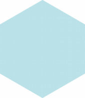 Ronda 5.5X6.3” Aqua Hexagon | Alita Tile