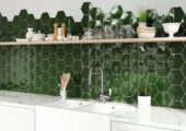Ronda 5.5X6.3” Green Hexagon | Alita Tile