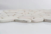 Serenity Ivory Flat Pebble | Alita Tile