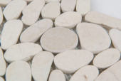 Serenity Ivory Flat Pebble | Alita Tile