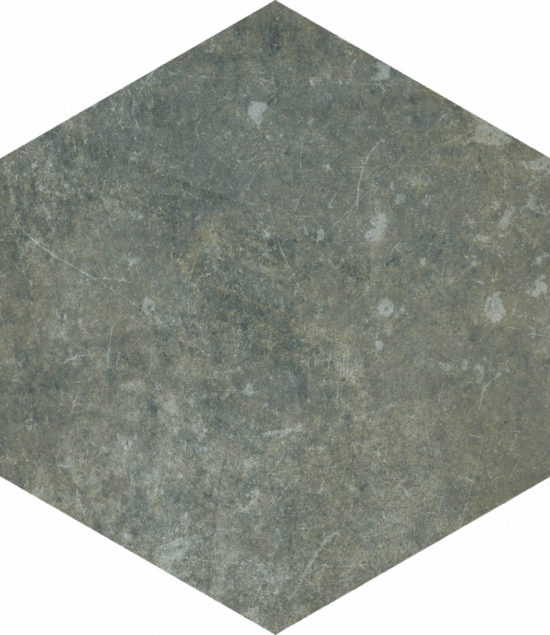 Seville 5.5X6.3” Black Hexagon | Alita Tile