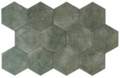 Seville 5.5X6.3” Black Hexagon | Alita Tile