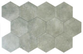 Seville 5.5X6.3” Grey Hexagon | Alita Tile