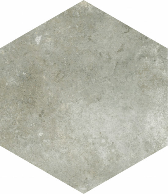 Seville 5.5X6.3” Grey Hexagon | Alita Tile