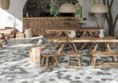 Seville 5.5X6.3” Grey Hexagon | Alita Tile