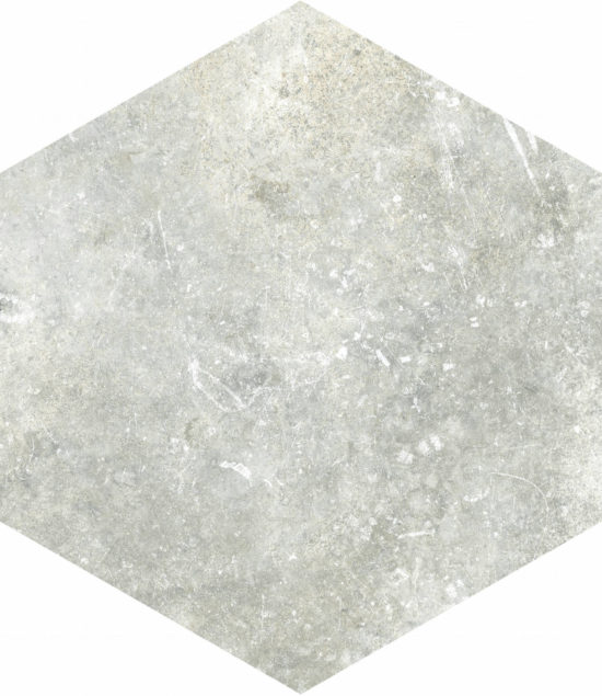 Seville 5.5X6.3” White Hexagon | Alita Tile