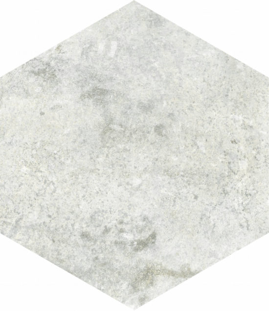 Seville 5.5X6.3” White Hexagon | Alita Tile