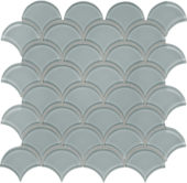 Shadow Scallop Mosaic | Alita Tile