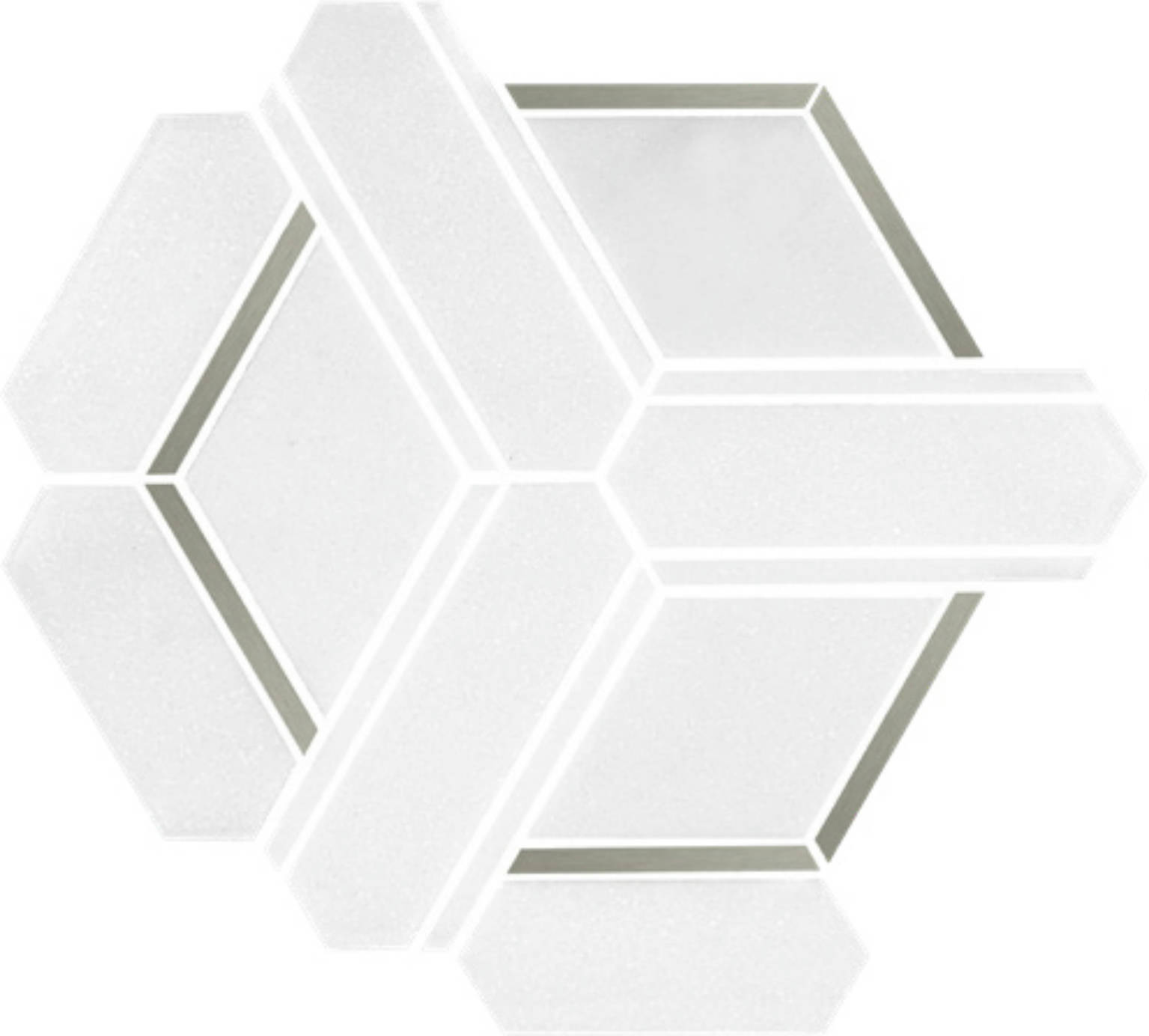 Silver Ring Mosaic | Alita Tile