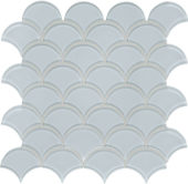 Skylight Scallop Mosaic | Alita Tile