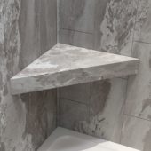 Smoky Sky Shower Bench 26x18.63x3 | Alita Tile