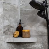 Smoky Sky Shower Shelf 14.56x7.12x2 | Alita Tile