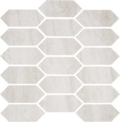 Soul Ivory Picket Mosaic | Alita Tile