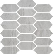 Spirit Silver Picket Mosaic | Alita Tile