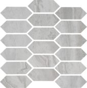Spirit Silver Picket Mosaic | Alita Tile