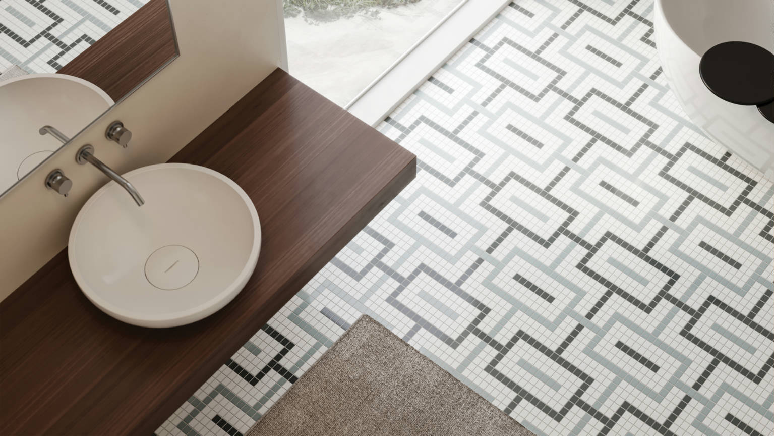 Traditions Dawn Chain Mosaic 3 | Alita Tile