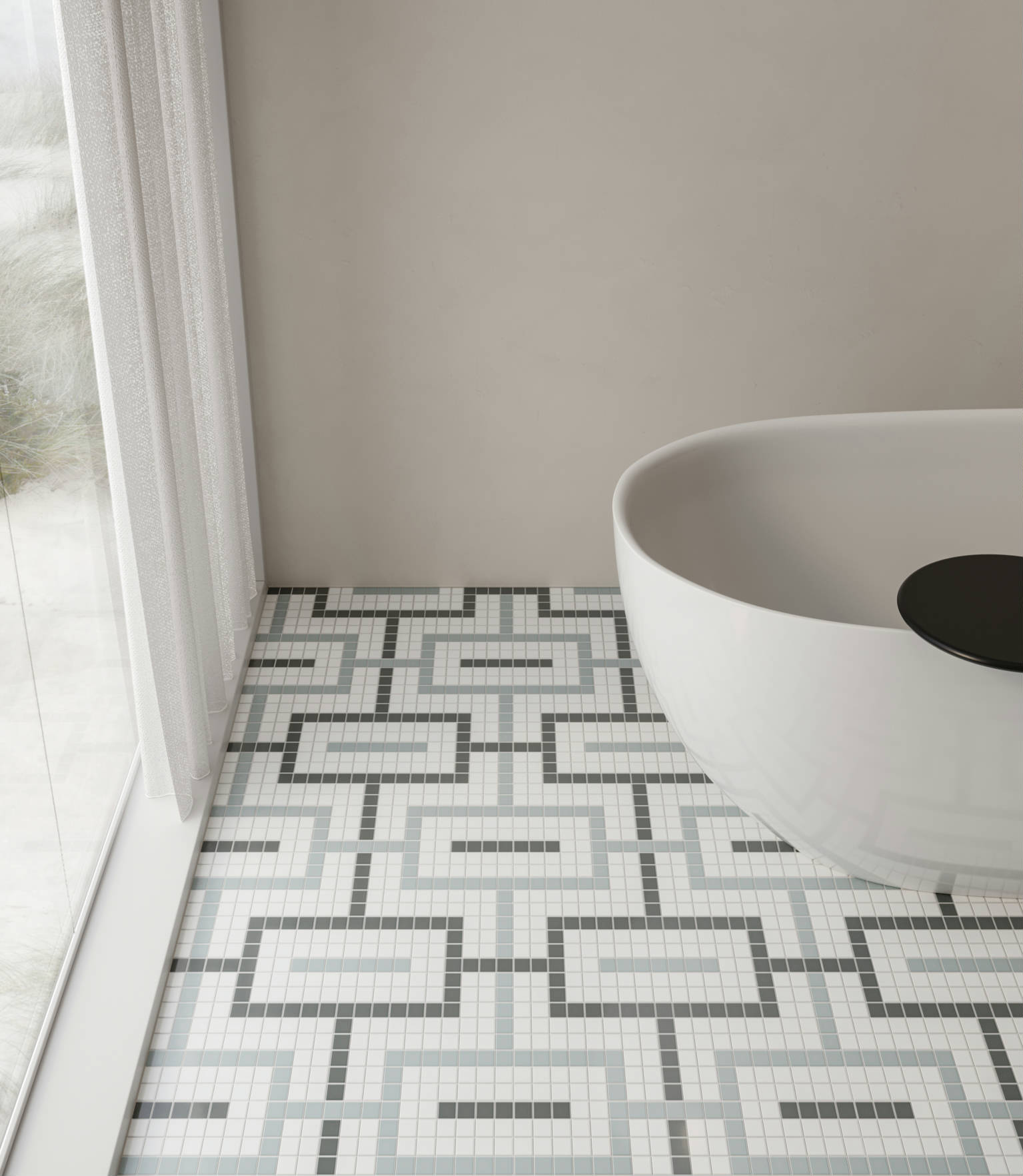 Traditions Dawn Chain Mosaic 4 | Alita Tile