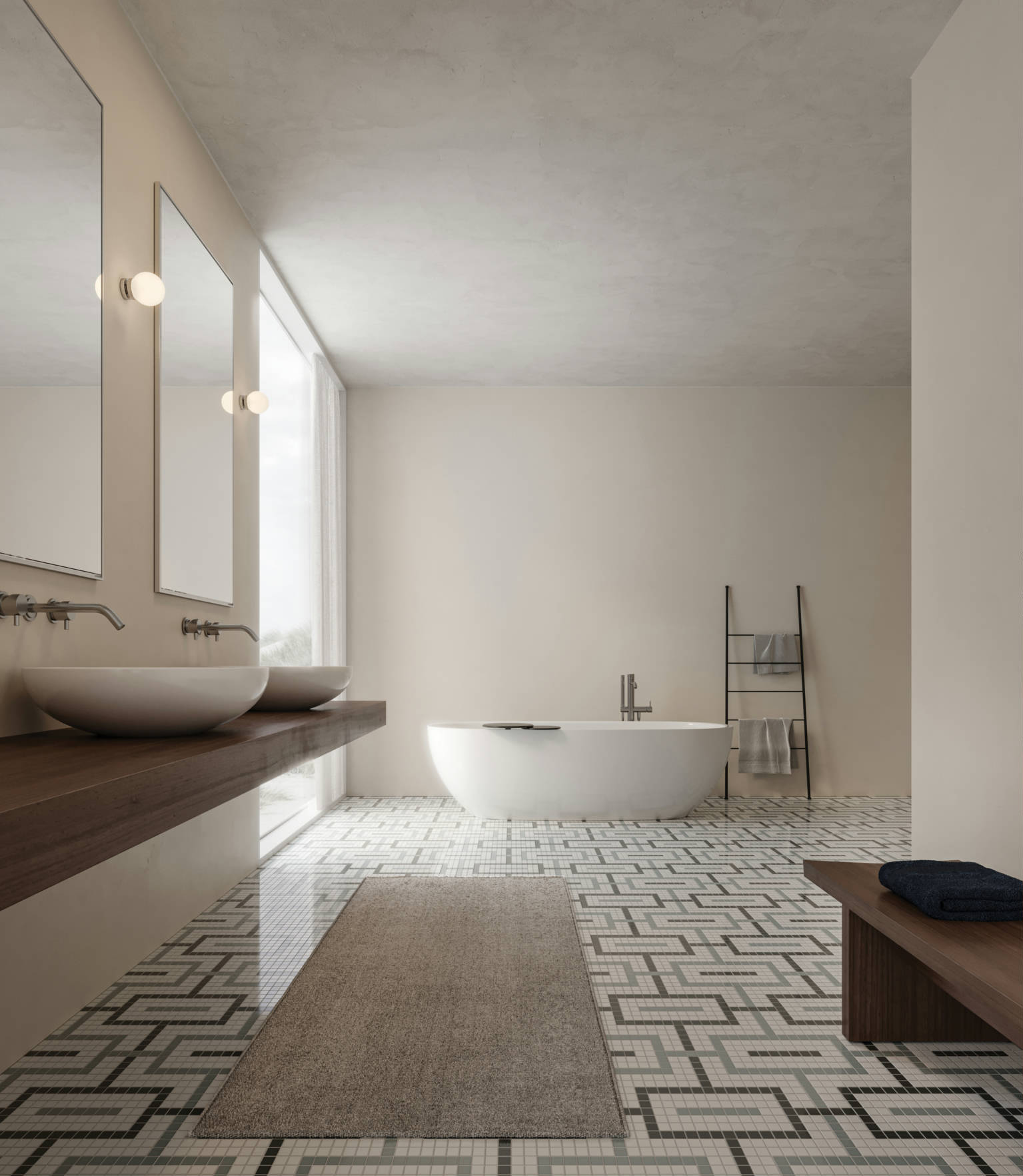 Traditions Dawn Chain Mosaic | Alita Tile