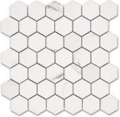 Treasure Statuario 2x2 Polished Hexagon Mosaic | Alita Tile