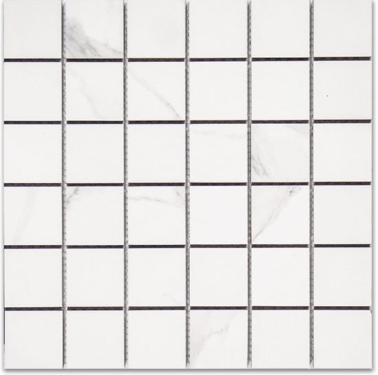 Treasure Statuario 2x2 Polished Mosaic | Alita Tile