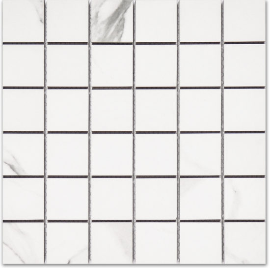 Treasure Statuario 2x2 Polished Mosaic | Alita Tile