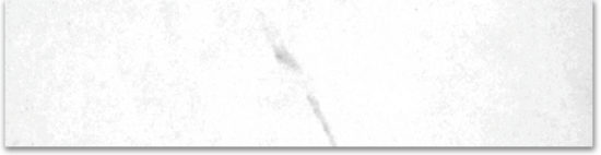 Treasure Statuario 3x12 Polished Bullnose | Alita Tile