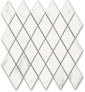 Treasure Statuario Polished Diamond Mosaic | Alita Tile
