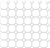 Treasure Ultimate Dolomite Polished Octagon/Dot Mosaic | Alita Tile