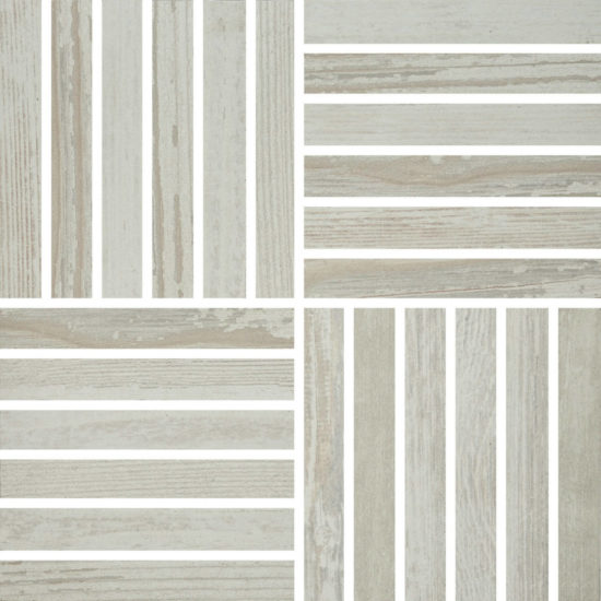 Tucson Ivory 12X12 Strip Mosaic | Alita Tile