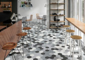 Vida 5.5X6.3” Grey Hexagon | Alita Tile
