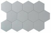 Vida 5.5X6.3” Pearl Hexagon | Alita Tile
