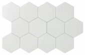 Vida 5.5X6.3” White Hexagon | Alita Tile
