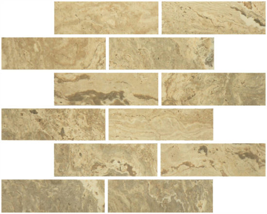 Walnut 2X6 Mosaic | Alita Tile