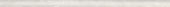 White 0.5X12 Demi Bullnose | Alita Tile