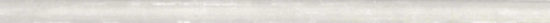 White 0.5X12 Demi Bullnose | Alita Tile