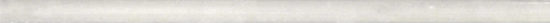 White 0.5X12 Demi Bullnose | Alita Tile