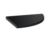 Marmiline Midnight 9x9 Corner Shelf | Alita Tile