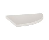 Marmiline Pearl 9x9 Corner Shelf | Alita Tile