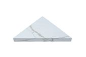 Carrara Marble Shower Bench 26x18.63x3 | Alita Tile