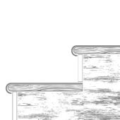 Stair Tread Northern Oak White | Alita Tile