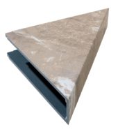 Venetian Marble Shower Shelf 14.56x7.12x2 | Alita Tile