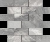 2"x4" Brick Ice Grey Mosaic | Alita Tile